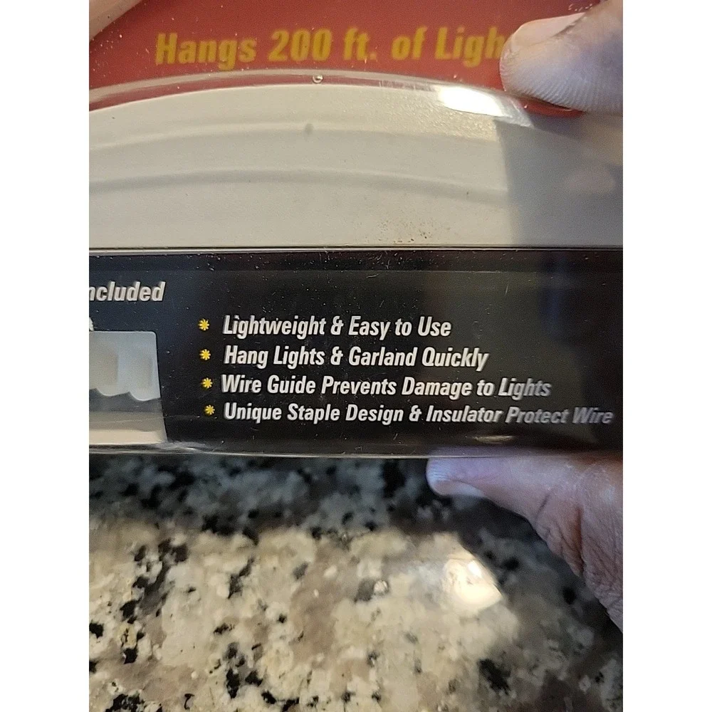 Target Holiday‎ Decorating Light Tacker Unopened But Some Pkg Damage